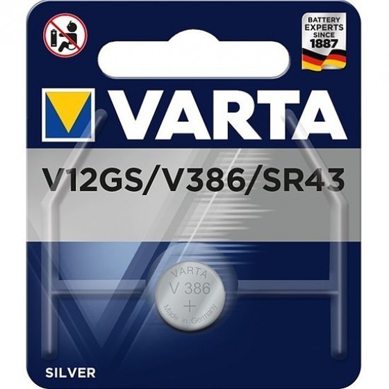 Varta V12GS, SR43, 186, 84, LR1142 Knopfzelle