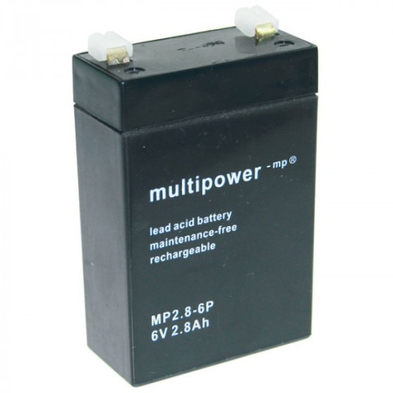 Multipower MP2.8-6P Bleiakku