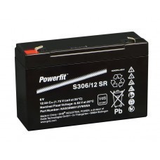 Exide Powerfit S306/12SR Bleiakku