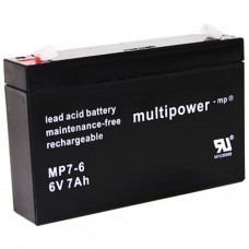 Multipower MP7-6 Bleiakku