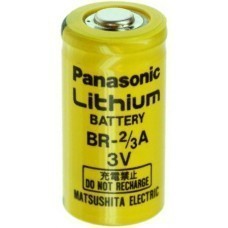 BR-2/3 A Panasonic Lithium Batterie, 3Volt