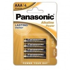 Panasonic Alkaline Power AAA/Micro LR03APB Batterie 4-Pack