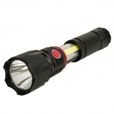 Arcas 3in1 LED Taschenlampe mit Magnet, Arbeitsleuchte, rotes Warnsignal