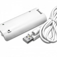 Akku passend für Nintendo Wii Controller inkl. USB-Ladekabel 