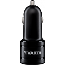Varta Car Power Dual USB Autoladegerät KFZ-Adapter Zigarettenanzünder mit USB und USB C Anschluss