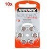 Rayovac Extra HA13, PR48, 4606 Hörgeräte Batterie 60-Pack