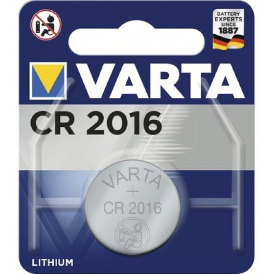 Varta CR2016 Lithium coin cell