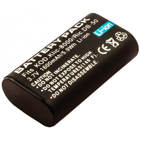 AccuPower battery suitable for Ricoh DB-50, Caplio R1, R2, RZ1