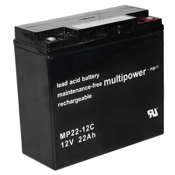 Multipower MP22-12C lead-acid battery