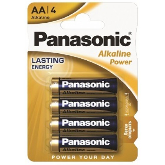 Panasonic Alkaline Power AA/Mignon LR6APB battery 4 pcs.