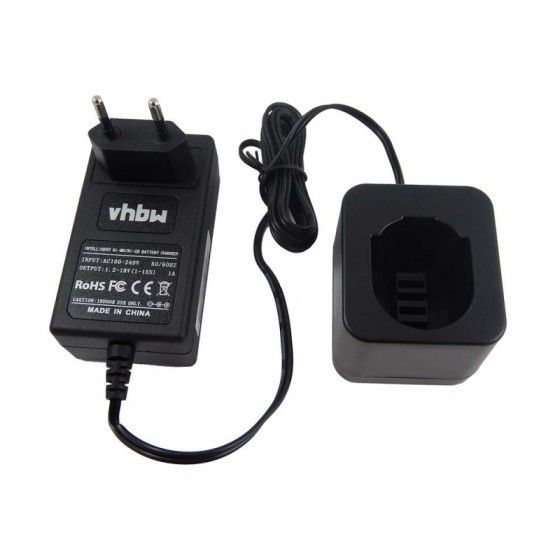 VHBW Charger for Dewalt Tool Batteries 1.2V-18V (NiCD & NiMH)