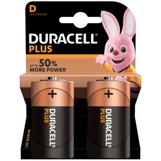 Duracell Plus MN1300 D/Mono/LR20 battery 2 pcs.