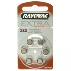 Rayovac Extra HA312, PR41, 4607 hearing aid battery 6 pcs.