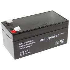 Multipower MP3.4-12 lead-acid battery