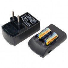 CR123A Charger incl. 2x batteries