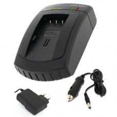 AccuPower Fast-Charger suitable for Panasonic DMW-BLD10E