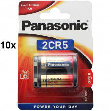 Panasonic 2CR5 Photo Power lithium battery