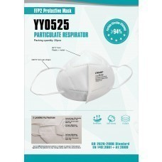 FFP2 mask with nose clip CE Certified