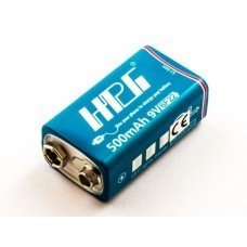 Cylindrical cell E-Block, Li-Ion, 7.4V, 500mAh, with USB charging connection