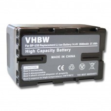 VHBW Battery for Sony BP-U30, 2600mAh
