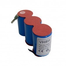 VHBW Battery for Wolf like BS45, Accu45, 3.6V, NiMH, 2000mAh