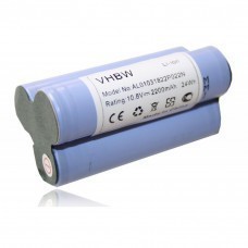 VHBW Battery for Bosch PSR 10.8V, AGS 10.8V, 2200mAh