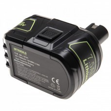 INTENSILO rechargeable battery for Ryobi BPL 18151, 18V, Li-Ion, 7500mAh