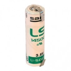 Saft LS14500CNR AA/Mignon Lithium battery with solder tag