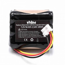 VHBW Battery for iRobot Braava 380, 380T, 2500mAh
