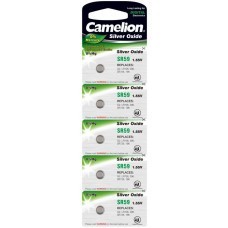 Camelion button cell SR59, G2, KR726, 396, V396, SR726, 196, 5-pack