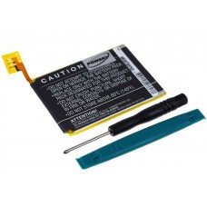 Battery suitable for Apple iPod Touch 5th generation, type 616-0621 incl. tool