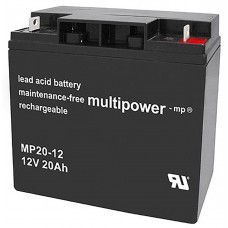 Multipower MP20-12 lead acid battery 12 Volt