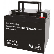 Multipower MP40-12 lead acid battery 12 Volt