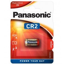 Panasonic CR2, CR-2, CR2EP Photo Power Lithium battery