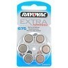 Rayovac Extra HA675, PR44, 4600 hearing aid battery 6 pcs.