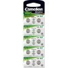 Camelion button cell AG7, G7, LR926, LR57, 195, SR927W, GP951, 395, V395, 10-pack