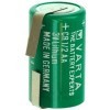 Varta 6127 CR1/2AA Lithium battery with solder tag