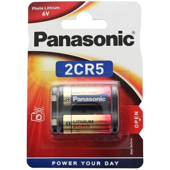Batterie au lithium Photo Power de Panasonic 2CR5 6V