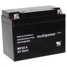 Batterie au plomb Multipower MP20-6