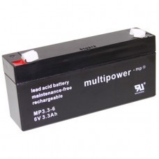 Batterie au plomb Multipower MP3.3-6