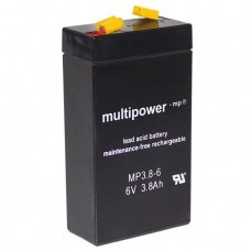 Batterie au plomb Multipower MP3.8-6