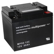 Batterie au plomb Multipower MP50-12C