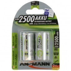 Pack de 2 piles rechargeables Ansmann Standard C / Baby NiMH
