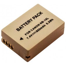 Batterie AccuPower adaptable sur Canon NB-10L, PS SX40