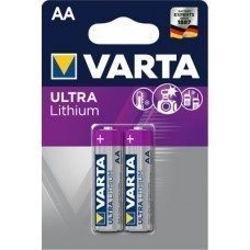 Pack de 2 piles Varta Professional Lithium AA / Mignon