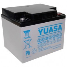 Batterie au plomb Yuasa NPC38-12I 12 volts
