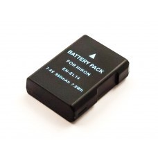 Batterie AccuPower adaptable sur Nikon EN-EL14, D3100, D5100