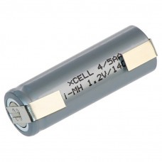 Batterie XCell 4 / 5AA / Mignon avec étiquettes de soudure en U