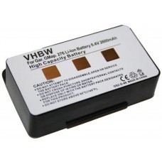 Batterie VHBW Extended pour Garmin GPSMap 276, 2600mAh