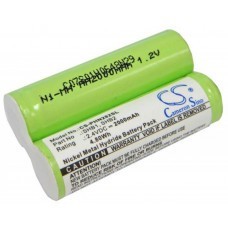 Batterie pour Philips 282XL, Braun 4510, 2.4V, NI-MH, 2000mAh